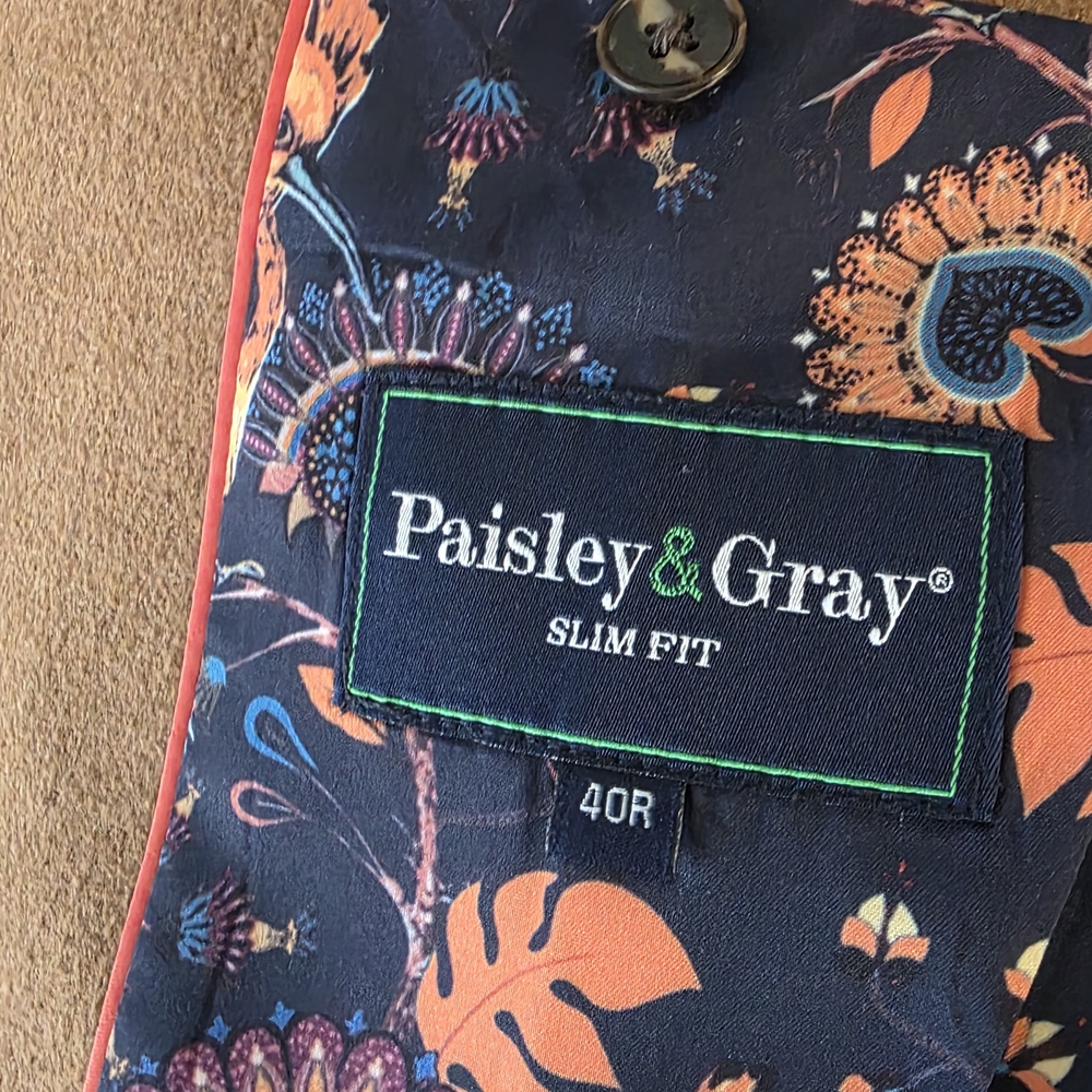 Paisley & Gray Slim Fit Suit